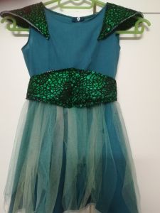 Kids Costumes to Hire - Alien dress green - small